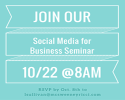 Social Media for Business Seminar from McSweeney & Ricci Insurance