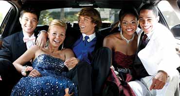 Kids going to Prom