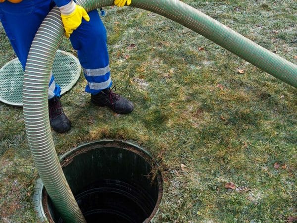 septic tank being pumped insurance for septic industry professionals