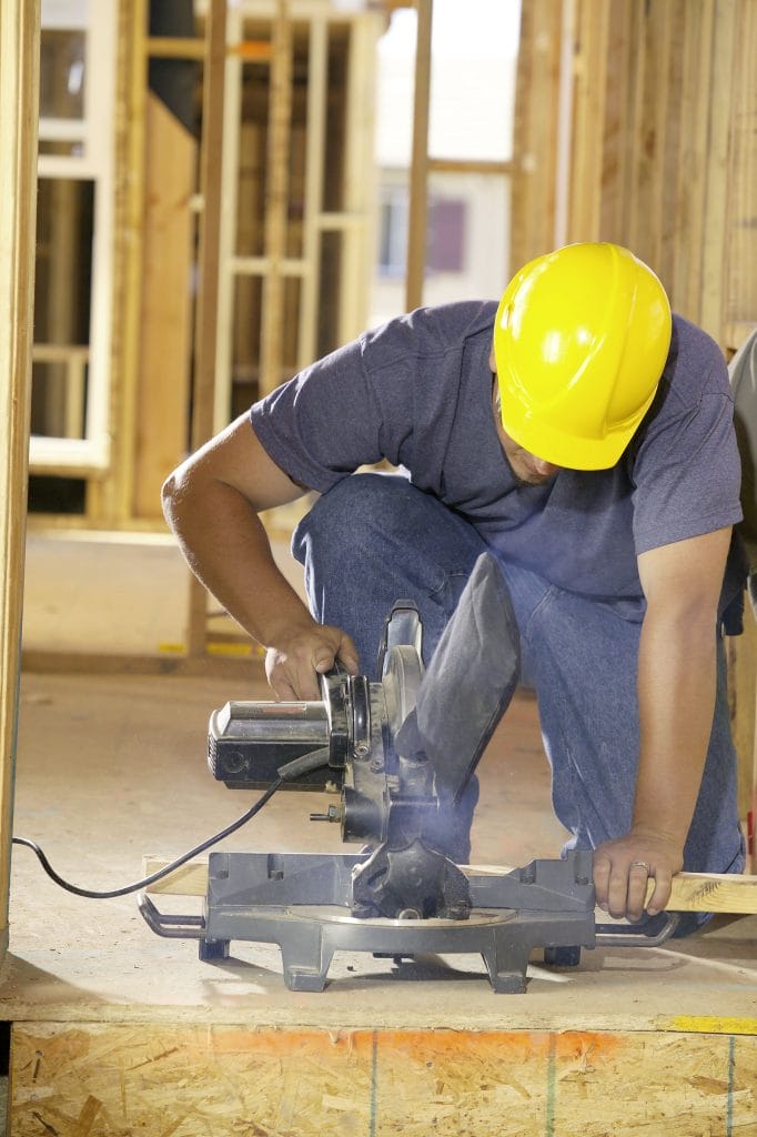 Contractor using saw workers compensation insurance 