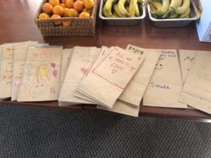 lunch bags for Support the Soupman organization